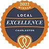 Displaying A Web Excellence Award Badge Used To Highlight Recognition And Establish Professional Authority