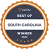 Displaying A Best Of South Carolina Award Badge Used To Highlight Recognition And Build Brand Trust