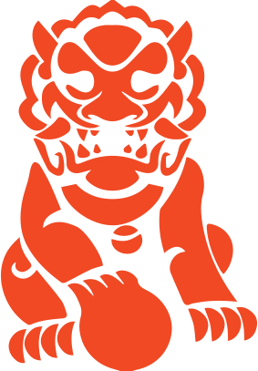 Displaying The Fu Dog Media Logo As A Brand Identity Graphic