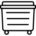 Displaying a dumpster rental industry icon graphic