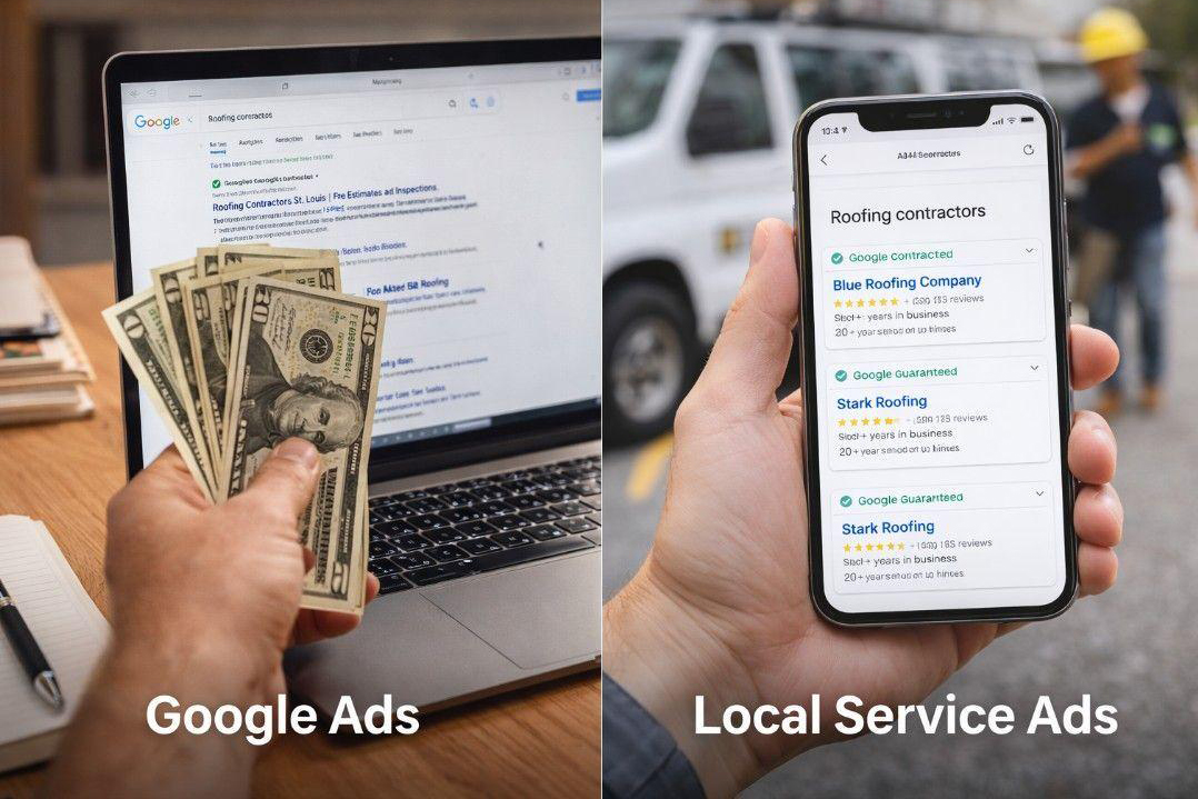 Comparing Google Ads and Local Service Ads for lead generation